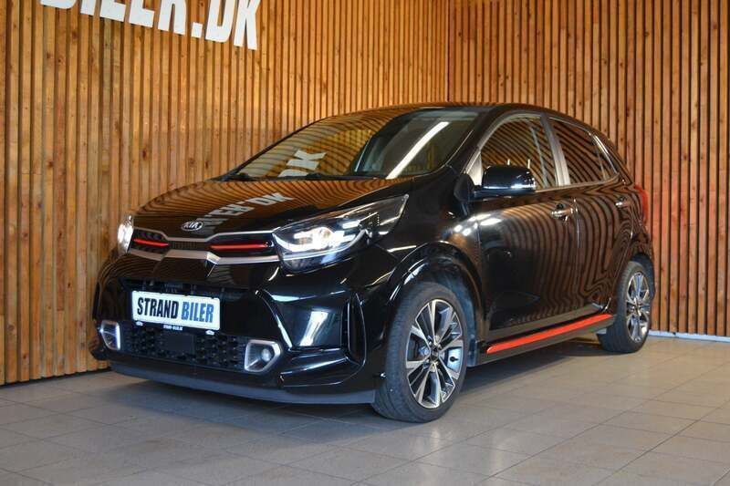 Sortmetal Brugt 2021 Kia Picanto GT-Line Hatchback | 89.800 kr. (Fair pris) - Billede 1/4