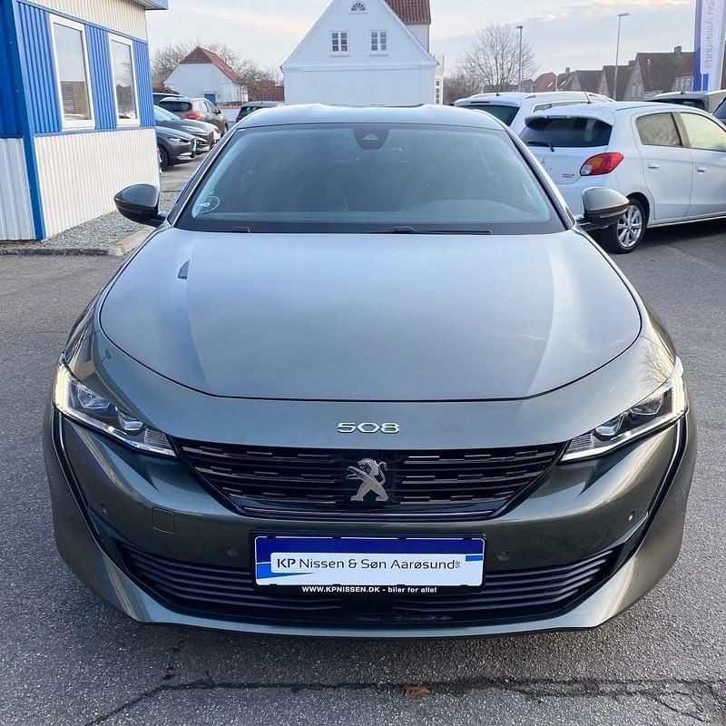 Brugt Peugeot 508 Allure 225 HK (165 kW) 2020 Grønmetal Hatchback