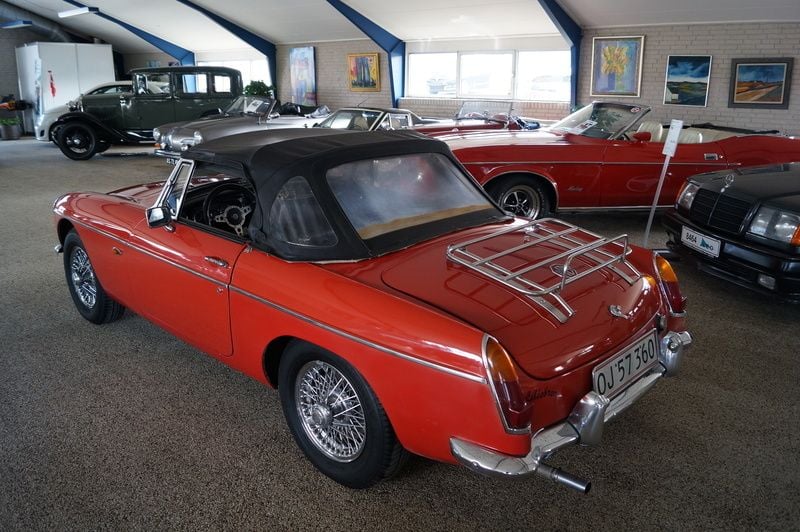 Brugt MG B 1963 Rød Cabriolet