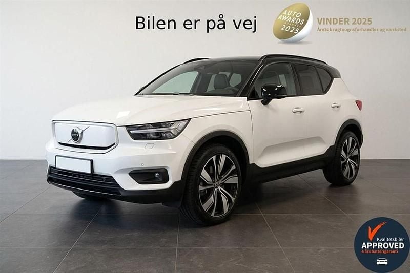 Hvid Brugt 2021 Volvo XC40 Plus SUV | 209.900 kr. (God pris) - Billede 1/4