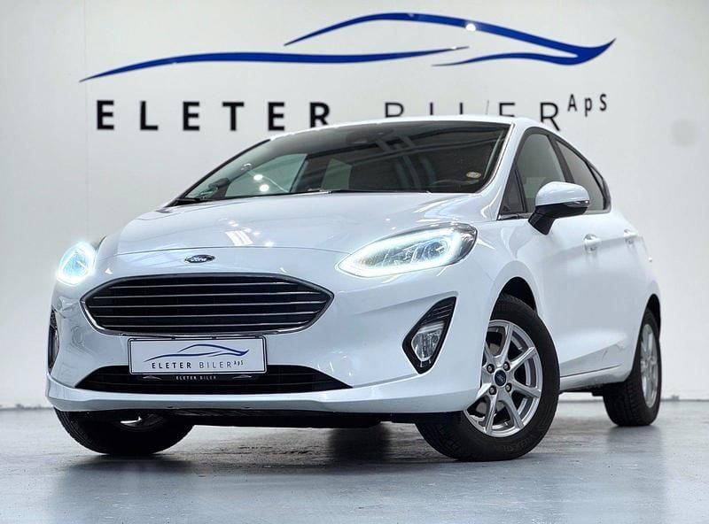 Hvid Brugt 2020 Ford Fiesta Titanium Hatchback | 79.900 kr. (God pris) - Billede 1/4