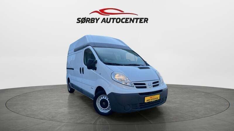 Hvid Brugt 2013 Nissan Primastar Comfort MPV | 49.900 kr. - Billede 1/4
