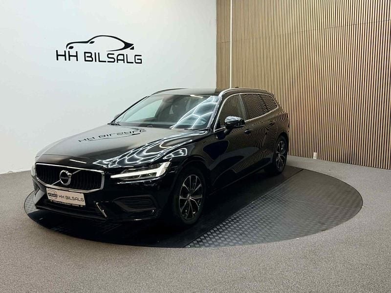 Sort Brugt 2019 Volvo V60 Momentum Stationcar | 259.700 kr. (God pris) - Billede 1/4