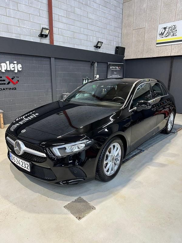 Brugt Mercedes A200 163 HK (119 kW) 2022 Sort Hatchback