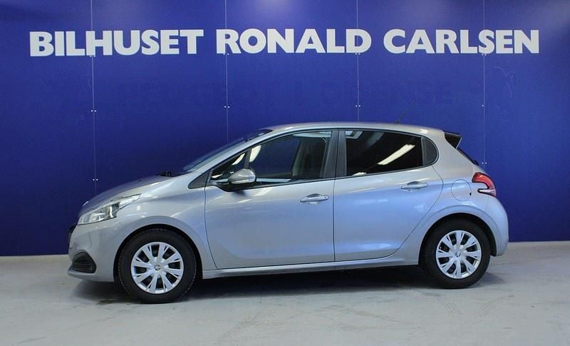 Brugt Peugeot 208 Envy 82 HK (60 kW) 2018 Sølvmetal Hatchback