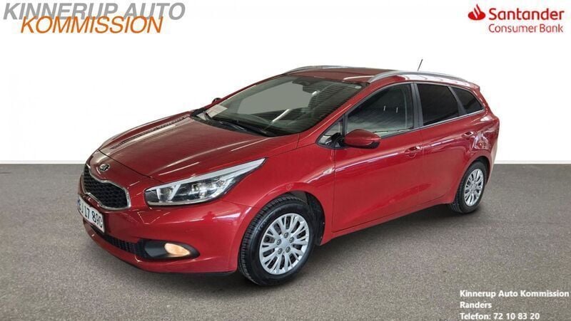 Rød metal Brugt 2015 Kia Ceed Sportswagon Style Stationcar | 79.700 kr. (Fair pris) - Billede 1/4