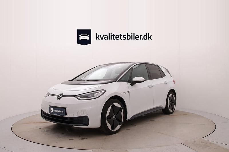 Hvidmetal Brugt 2022 VW ID.3 Pro Performance Hatchback | 179.900 kr. (God pris) - Billede 1/4