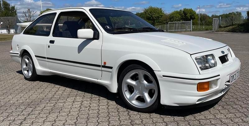 Hvid Brugt 1986 Ford Sierra RS | 525.000 kr. - Billede 1/4