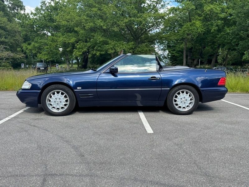 Brugt Mercedes SL280 193 HK (141 kW) 1997 Blå Cabriolet