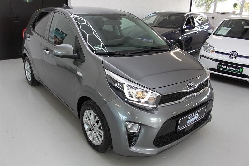Sølv Brugt 2021 Kia Picanto Hatchback | 99.900 kr. (Fair pris) - Billede 1/4