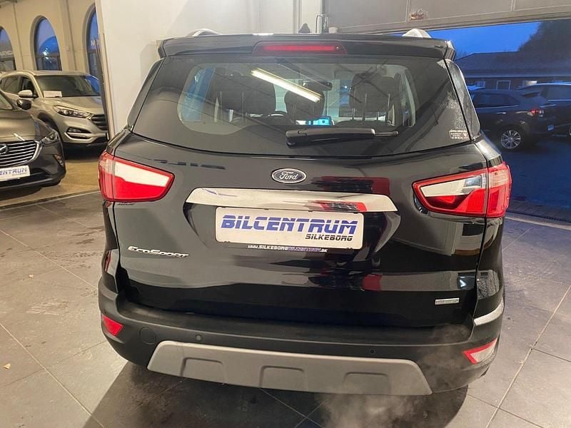 Brugt Ford Ecosport Titanium 125 HK (91 kW) 2018 Sølvmetal SUV