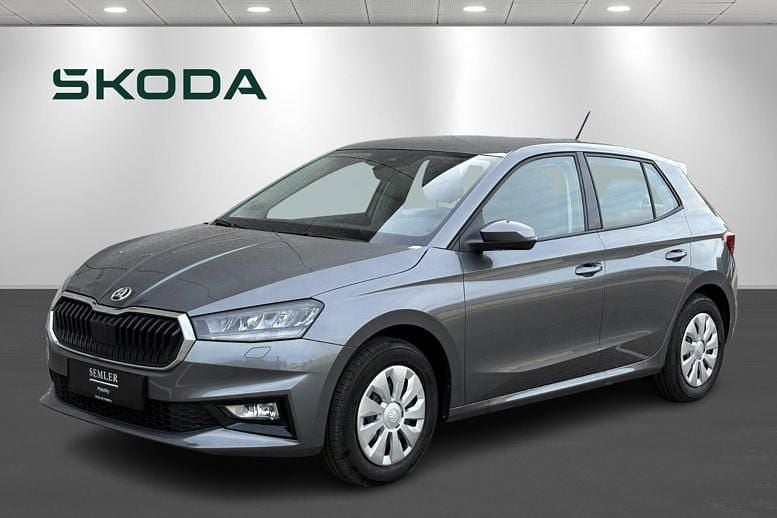 Grå Brugt 2024 Skoda Fabia Essence Hatchback | 174.900 kr. (Fair pris) - Billede 1/4