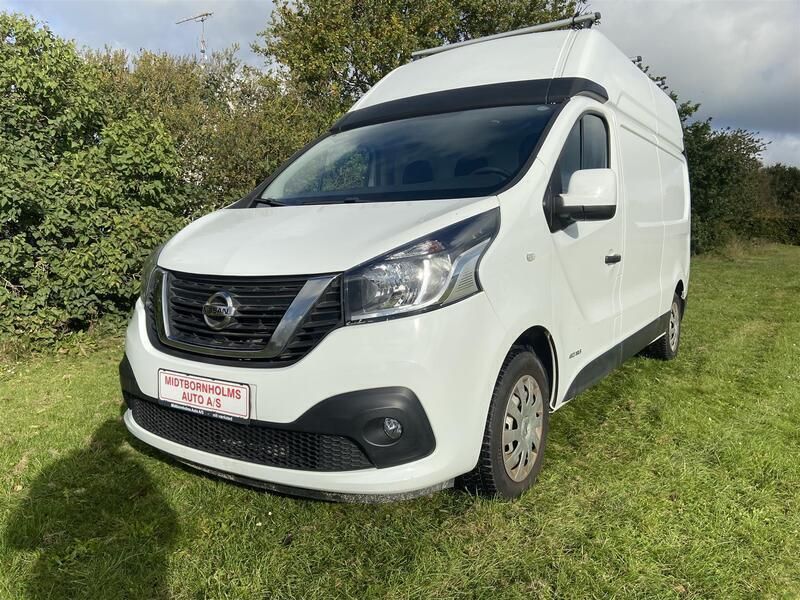 Ice white bc Brugt 2018 Nissan NV300 Comfort Van | 99.900 kr. - Billede 1/4