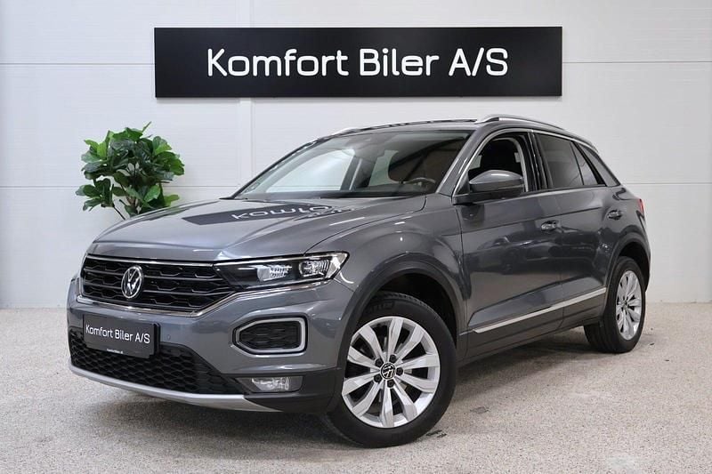 Gråmetal Brugt 2021 VW T-Roc Sport SUV | 214.900 kr. (God pris) - Billede 1/4