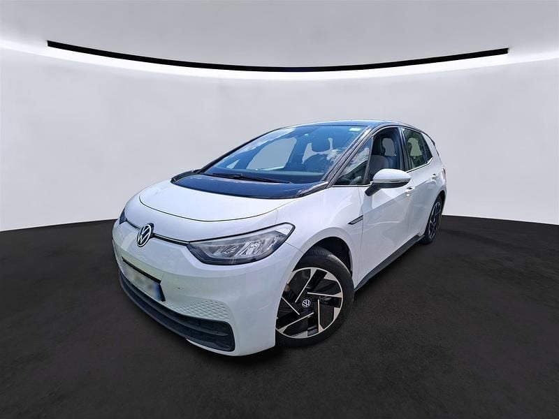 Farve ……………………………………………………………………. hvid Brugt 2021 VW ID.3 Pure Hatchback | 139.900 kr. (Fair pris) - Billede 1/4