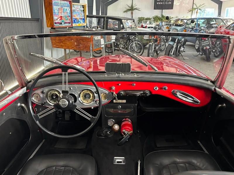 Brugt Austin Healey 100/6 118 HK (86 kW) 1958 Rød Cabriolet