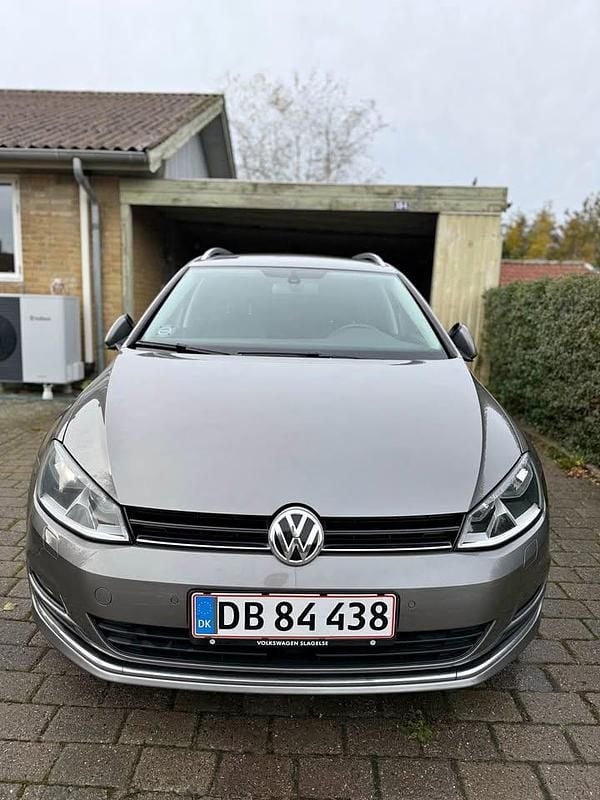 Grå Brugt 2014 VW Golf VII Highline Stationcar | 91.999 kr. (God pris) - Billede 1/4