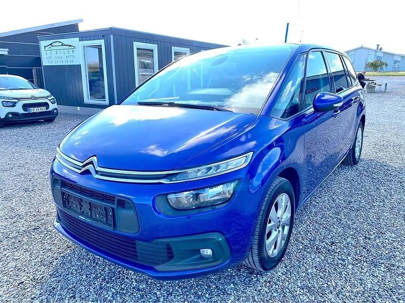 Hvid Brugt 2017 Citroën Grand C4 Picasso PureTech MPV | 69.900 kr. (Fair pris) - Billede 1/4