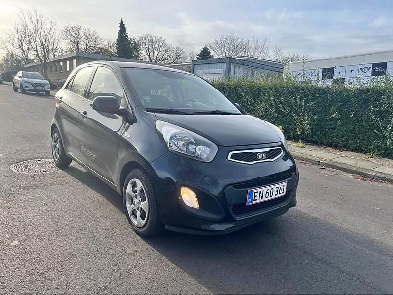 Sort Brugt 2012 Kia Picanto Hatchback | 33.500 kr. (Fair pris) - Billede 1/4