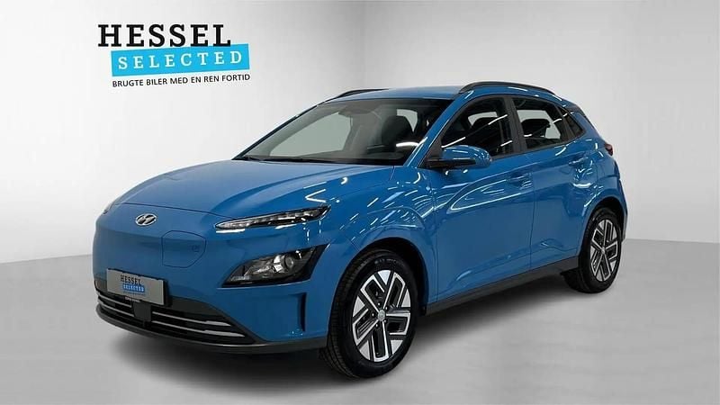 Blå Brugt 2022 Hyundai Kona Essential SUV | 132.900 kr. (Fair pris) - Billede 1/4
