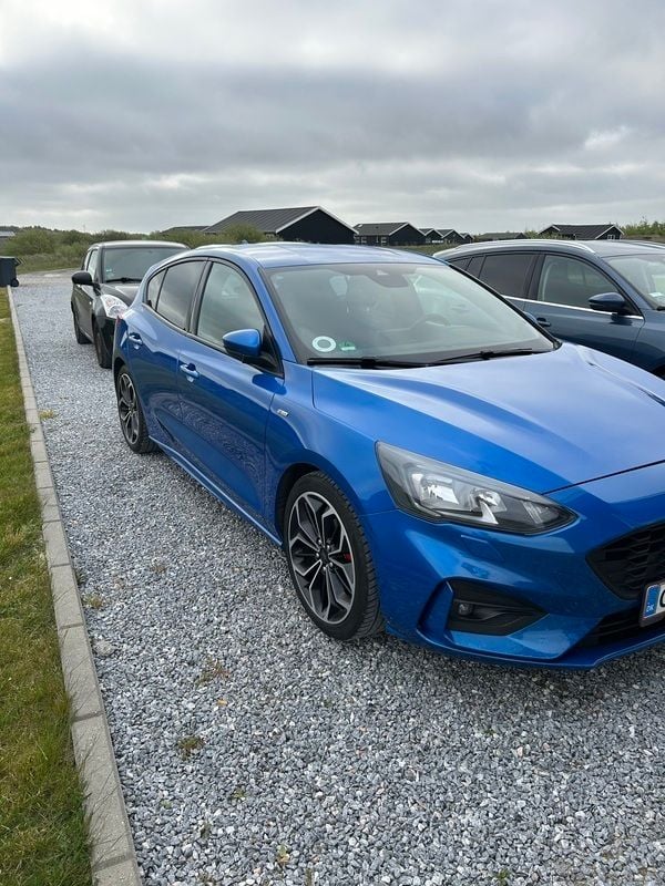 Blå Brugt 2019 Ford Focus ST-Line Hatchback | 79.700 kr. (God pris) - Billede 1/8
