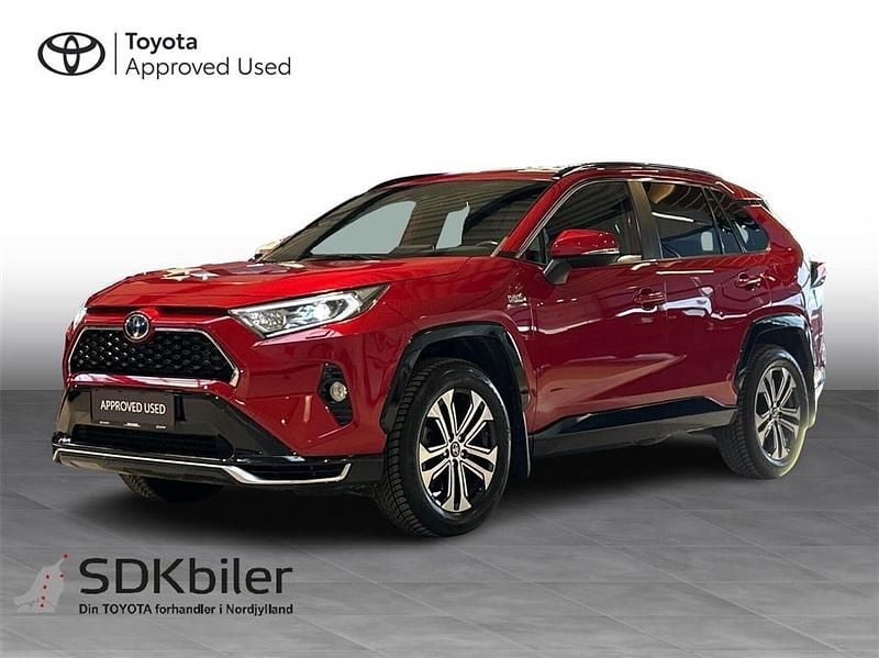 3u5 flame red Brugt 2021 Toyota RAV4 Hybrid Comfort SUV | 349.900 kr. (Fair pris) - Billede 1/3
