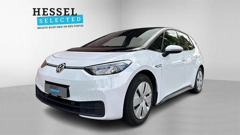 Hvid Brugt 2021 VW ID.3 Pro Hatchback | 153.900 kr. (Fair pris) - Billede 1/4