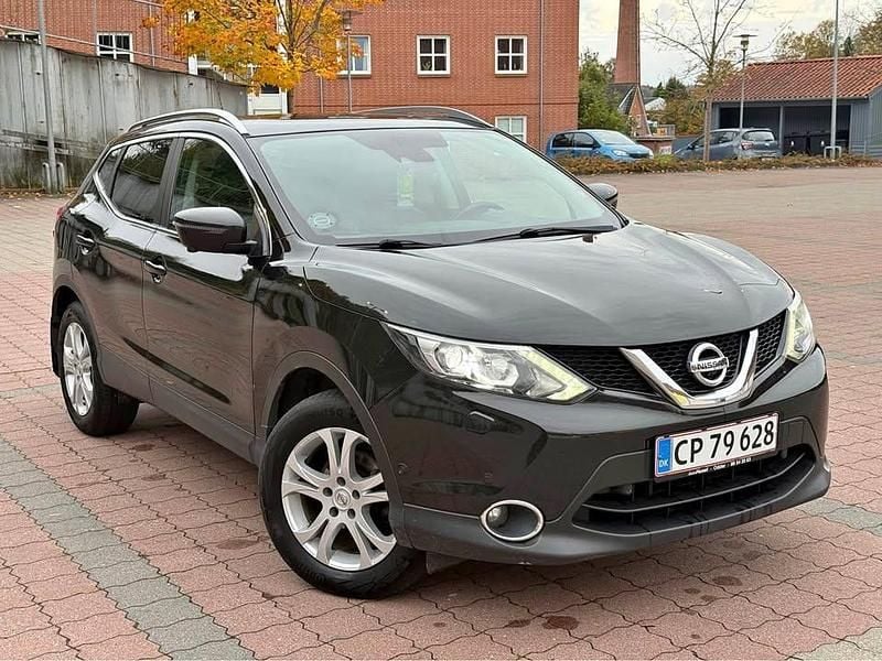 Sort Brugt 2016 Nissan Qashqai Tekna SUV | 115.000 kr. (Fair pris) - Billede 1/4