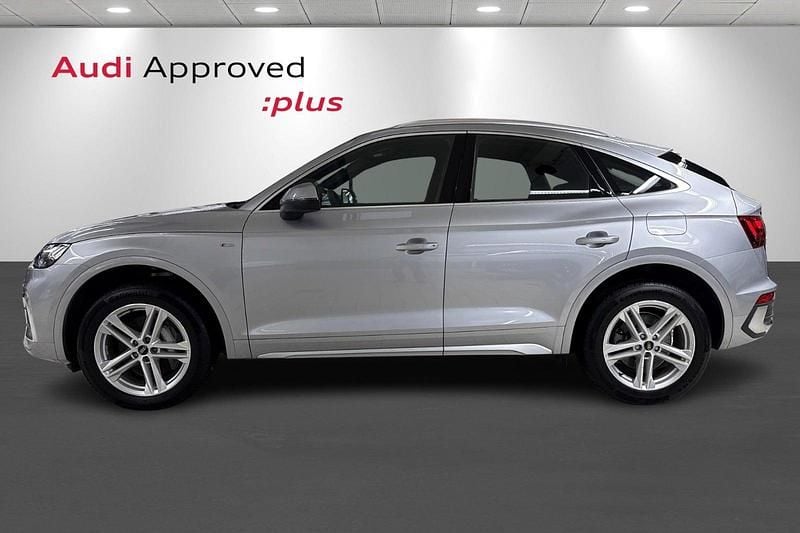 Brugt Audi Q5 Sportback S-Line 299 HK (219 kW) 2023 Sølvmetal SUV