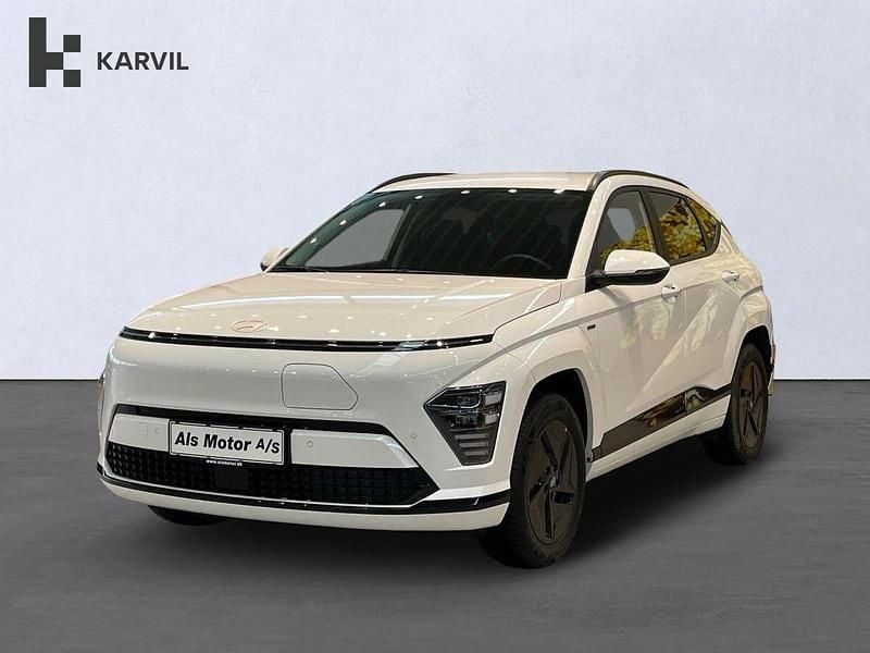 Hvid Ny 2025 Hyundai Kona Blackline SUV | 264.900 kr. (Lidt for dyr) - Billede 1/4