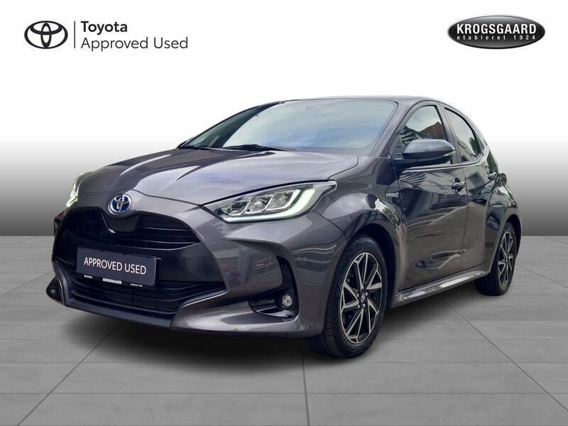 Brugt 2021 Toyota Yaris Hybrid Design Hatchback | 189.900 kr. (Fair pris) - Billede 1/1