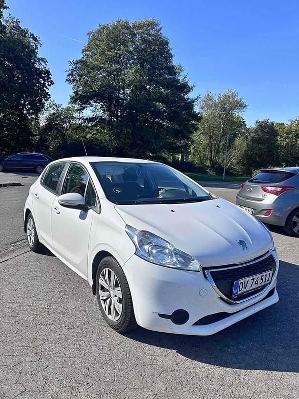 Brugt Peugeot 208 82 HK (60 kW) 2015 Hvid Hatchback