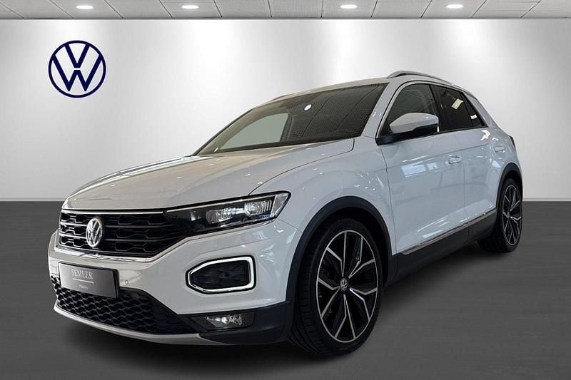 Hvid Brugt 2020 VW T-Roc Sport SUV | 239.900 kr. (Fair pris) - Billede 1/4