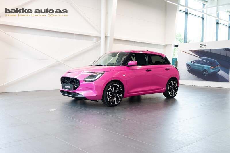 Pink Ny 2024 Suzuki Swift Hatchback | 219.900 kr. (Dyr) - Billede 1/4