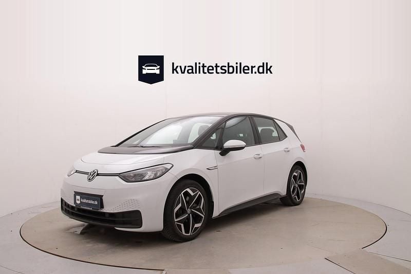 Hvidmetal Brugt 2022 VW ID.3 Pro Hatchback | 159.900 kr. (God pris) - Billede 1/4