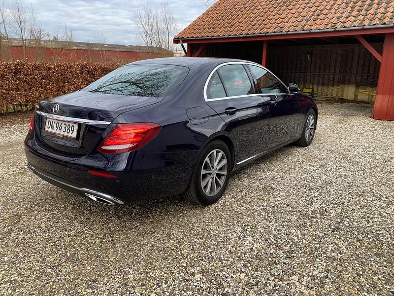 Brugt Mercedes E220 Avantgarde 194 HK (142 kW) 2017 Blå Sedan