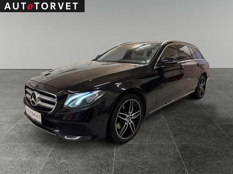 Brugt Mercedes E350 AMG line 258 HK (189 kW) 2018 Sortmetal Stationcar