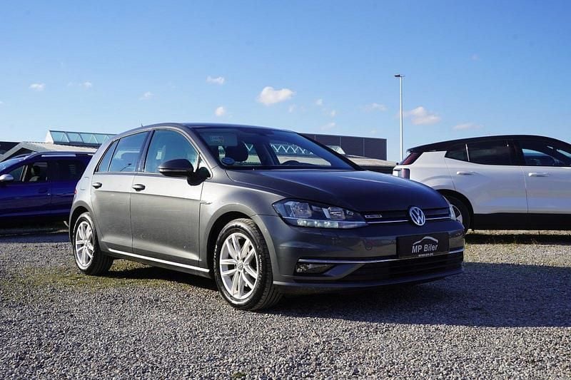 Gråmetal Brugt 2018 VW Golf VII Comfortline Hatchback | 169.900 kr. (Fair pris) - Billede 1/4