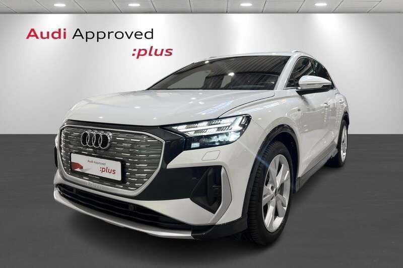 Hvidmetal Brugt 2024 Audi Q4 e-tron S-Line SUV | 409.900 kr. (God pris) - Billede 1/4