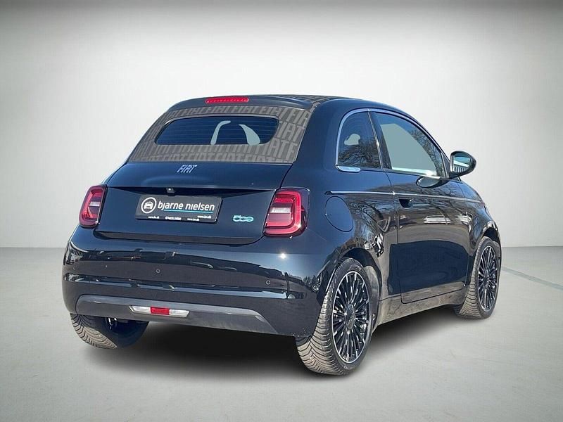 Brugt Fiat 500e La Prima 86 kW (118 HK) 2022 Sortmetal Cabriolet