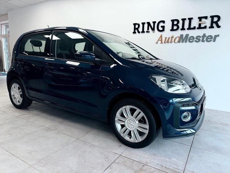 Brugt VW up! high up! 90 HK (66 kW) 2018 Blåmetal Hatchback