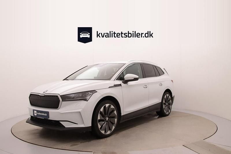 Brugt Skoda Enyaq iV 194 kW (265 HK) 2022 Hvidmetal SUV