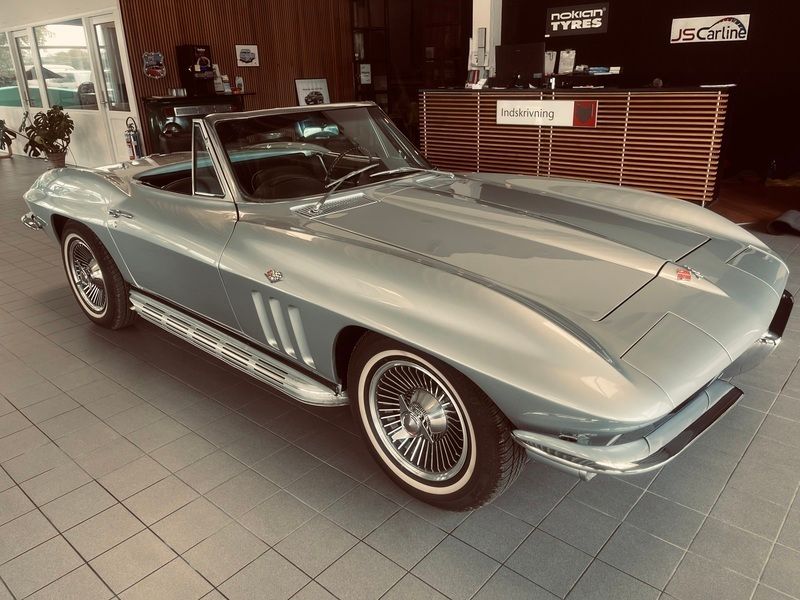 Brugt Chevrolet Corvette Stingray 300 HK (220 kW) 1965 Sølv Cabriolet