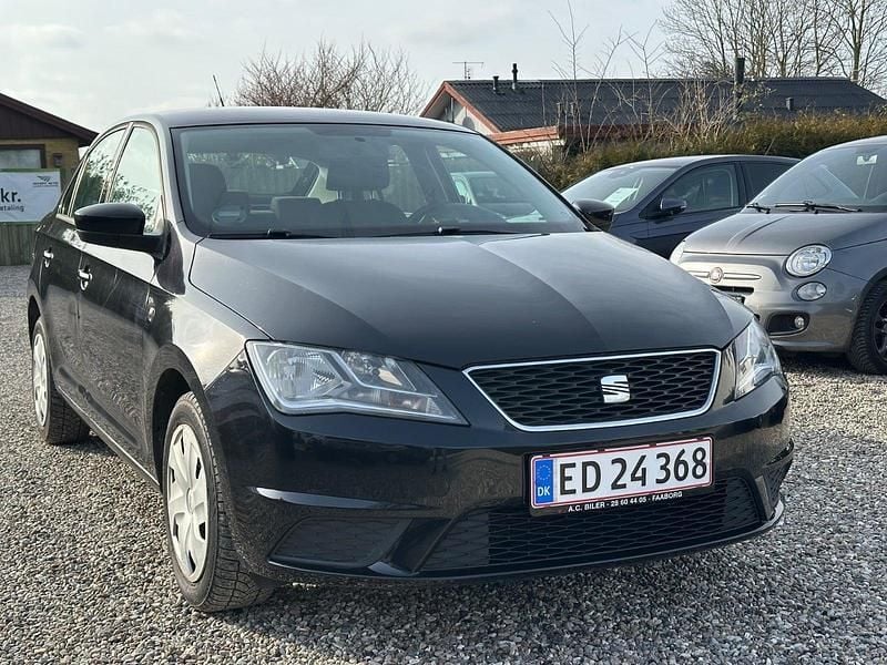 Sort Brugt 2013 Seat Toledo Reference Sedan | 3.499 kr. - Billede 1/4