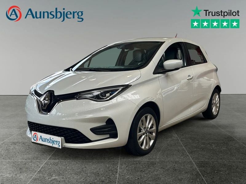 Hvid Brugt 2021 Renault Zoe Zen Hatchback | 117.500 kr. (Fair pris) - Billede 1/4