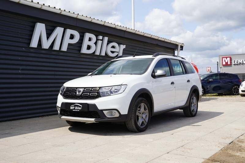 Hvid Brugt 2018 Dacia Logan Prestige Sedan | 89.900 kr. (Fair pris) - Billede 1/4