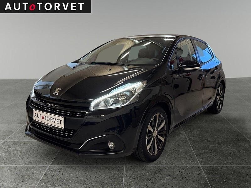 Sort Brugt 2017 Peugeot 208 Hatchback | 62.700 kr. (Fair pris) - Billede 1/4