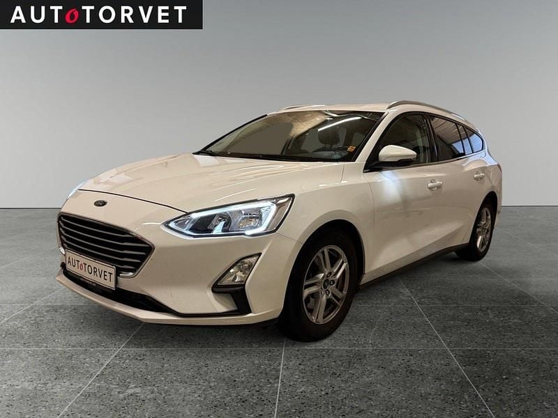 Hvid Brugt 2019 Ford Focus Business Edition Stationcar | 84.700 kr. (Super pris) - Billede 1/4