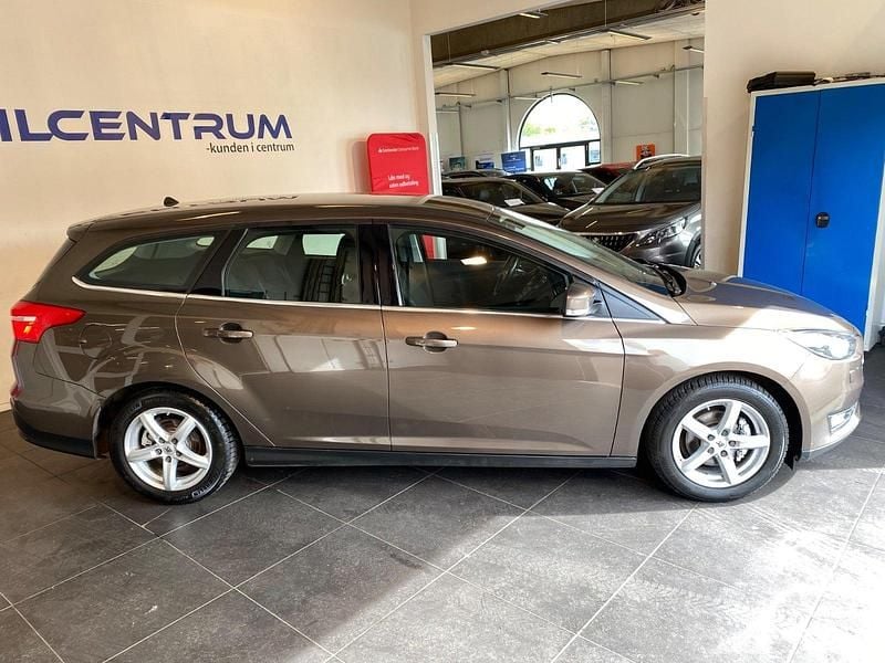 Brugt Ford Focus Titanium 125 HK (91 kW) 2016 Sort Stationcar