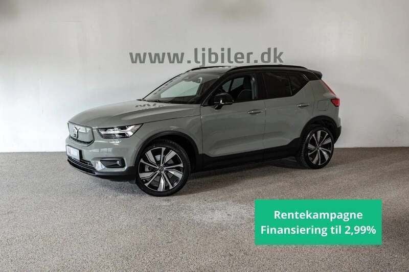 Grøn Brugt 2021 Volvo XC40 Ultimate SUV | 319.800 kr. (Fair pris) - Billede 1/4
